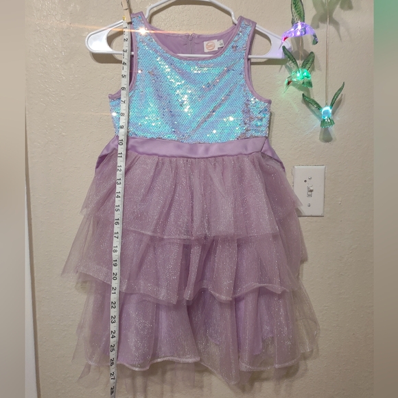 Sparkling Blue and Purple Dress